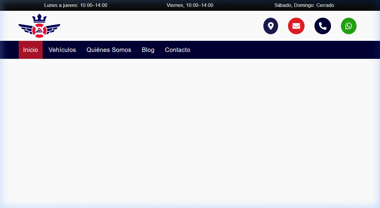 Yaz Car website screenshot